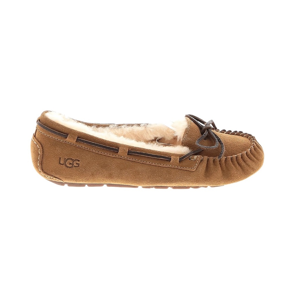 UGG Brown Suede Moccasins